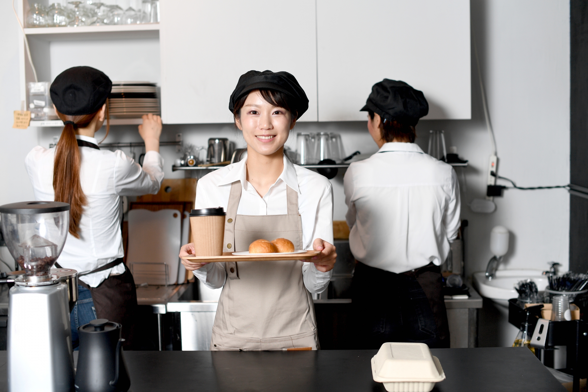 ☆扶養内相談可☆大型施設内カフェでのキッチン業務　　(鳴門市)　ID:1291